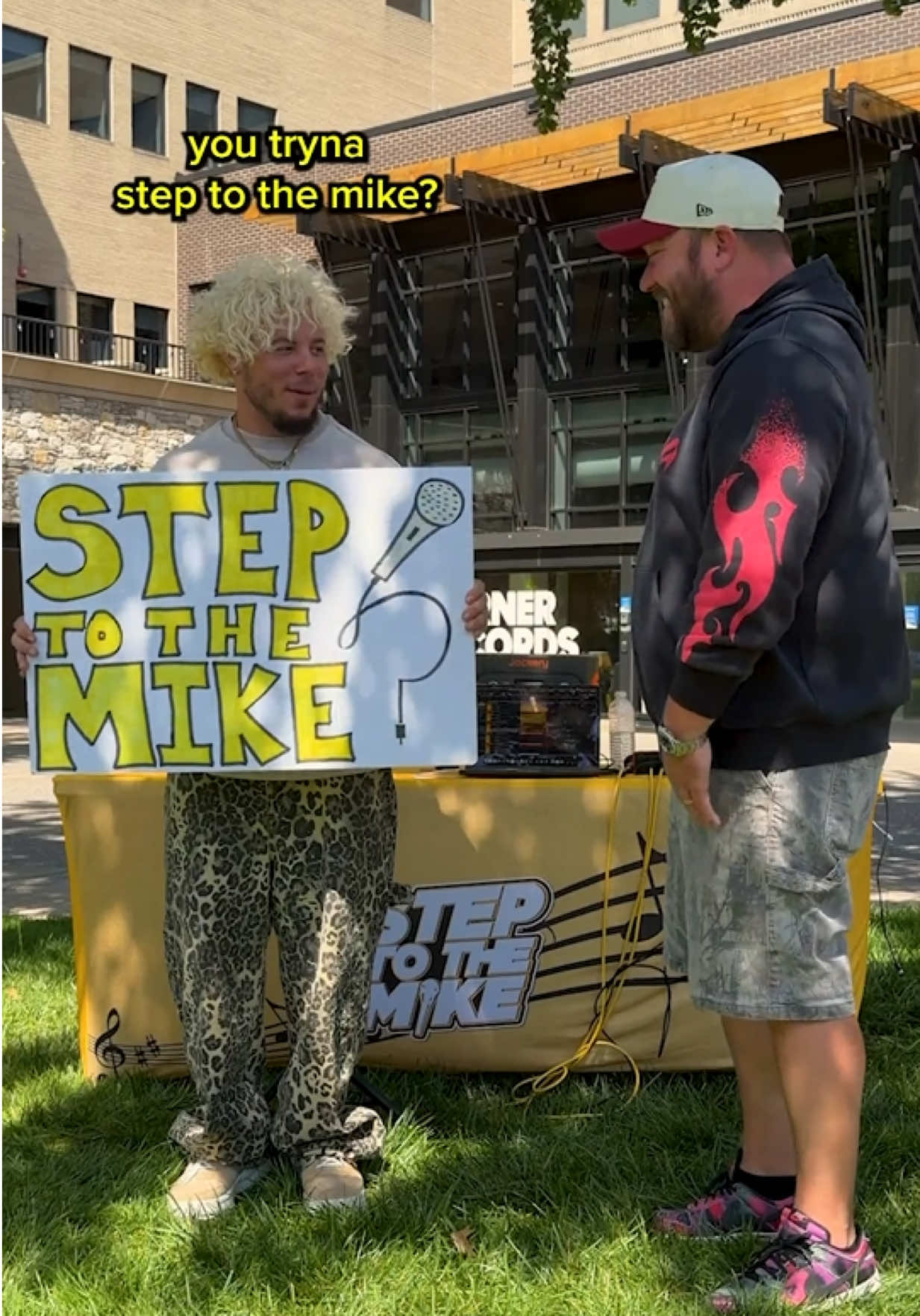 @Step to the Mike