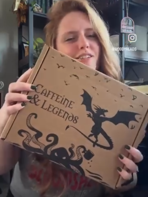 @Caffeine & Legends Book Box