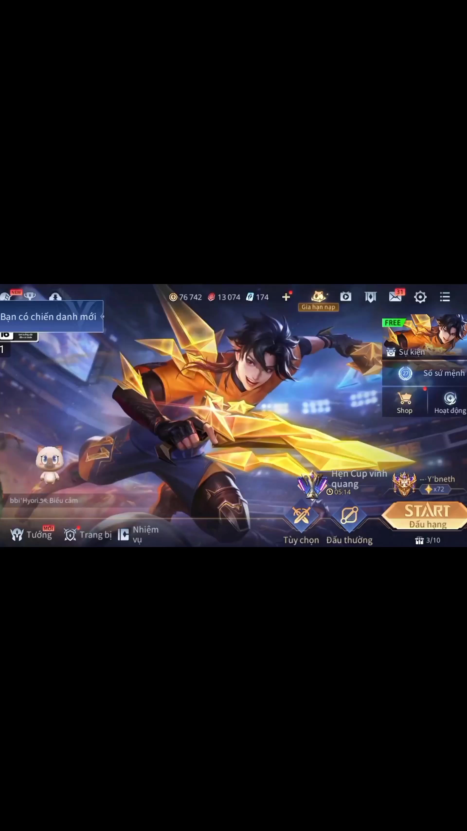 @kẻ hủy diệt rank