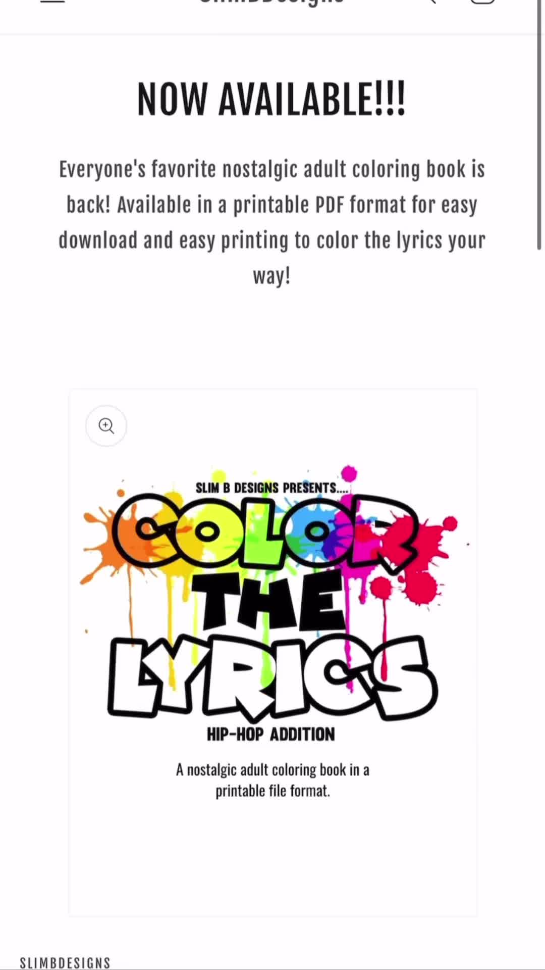 @Color The Lyrics
