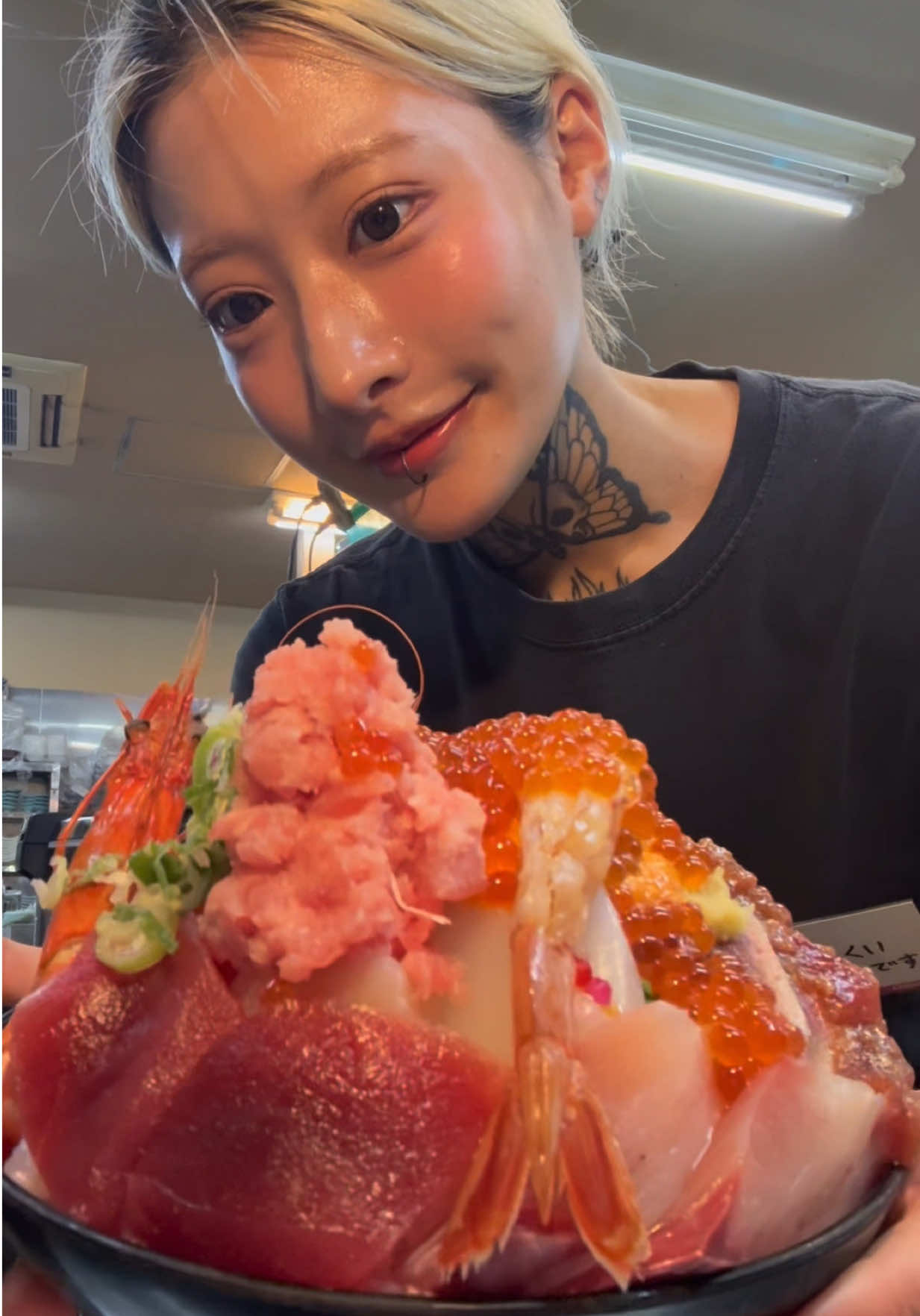 @まぐろ丼加一