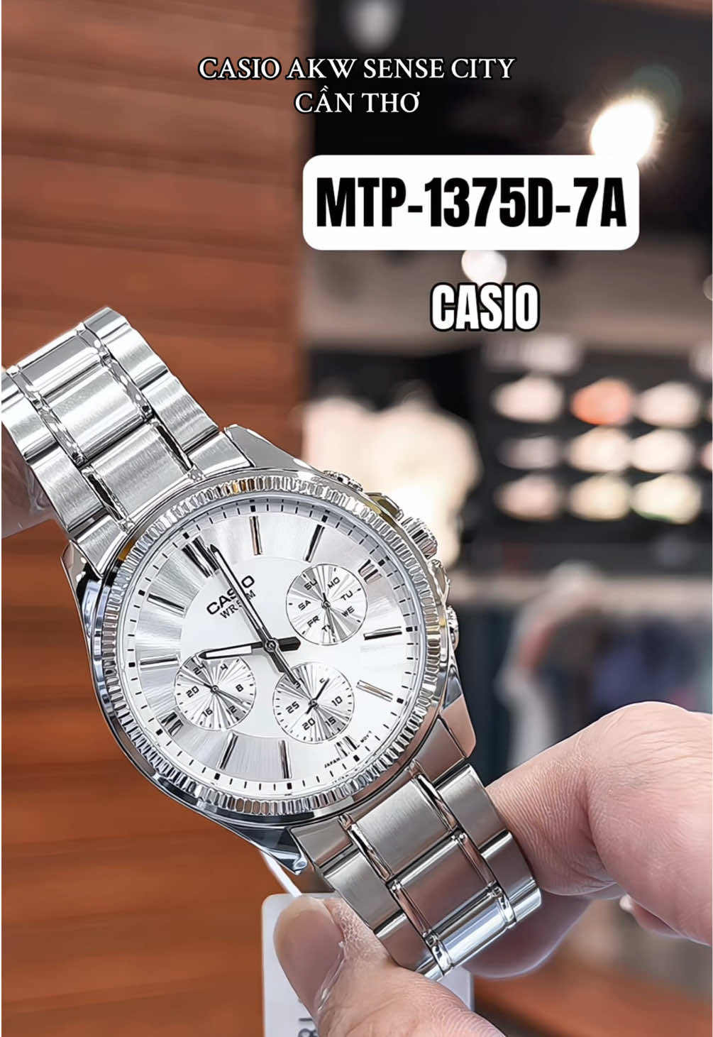 @Casio Anh Khu&ecirc; Sense City CT