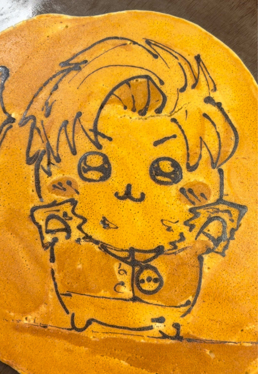 @Shonen Flip pancake art