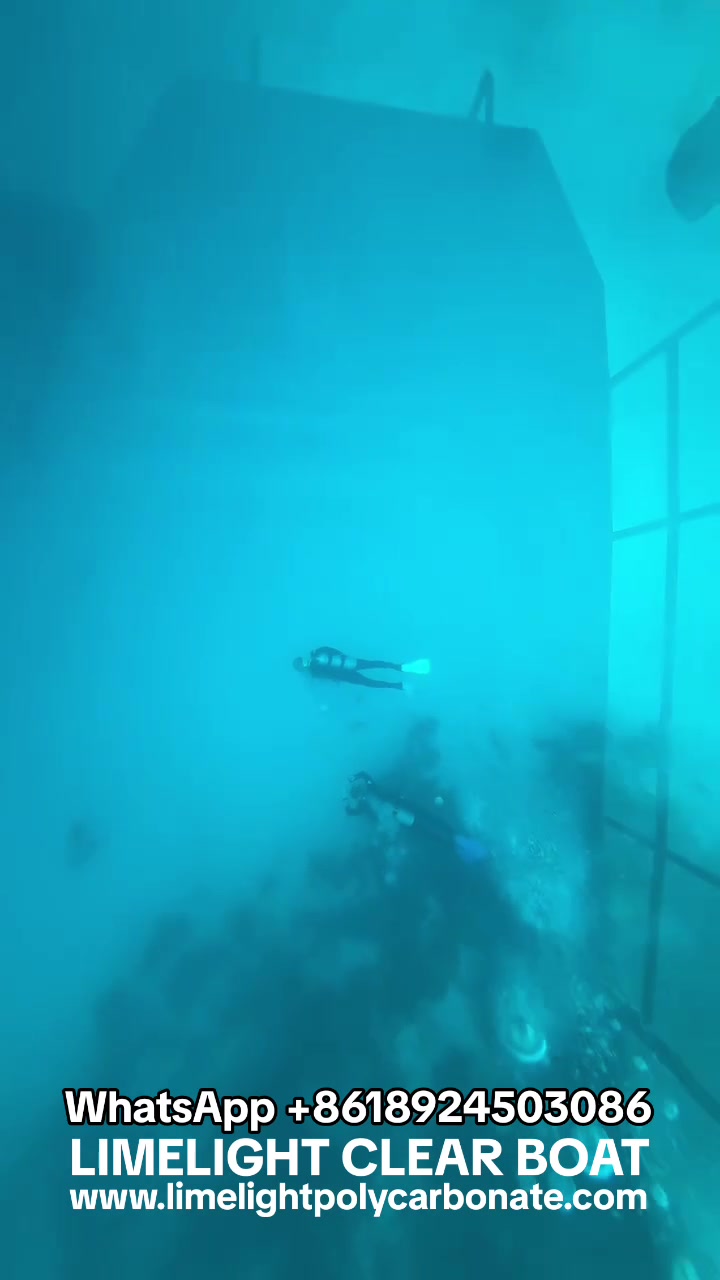 @clear boat transparent