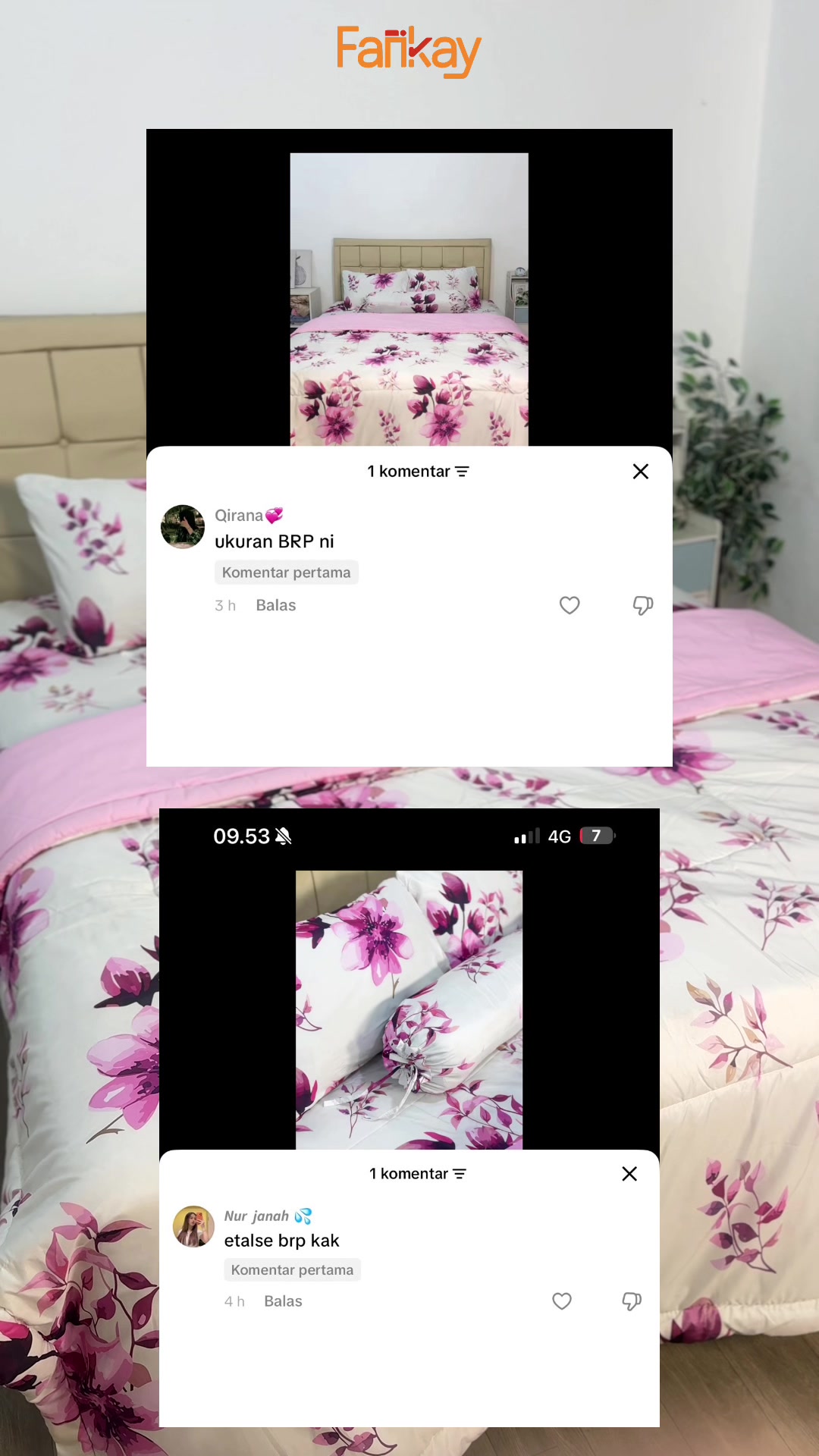 @Fankay Bedcover