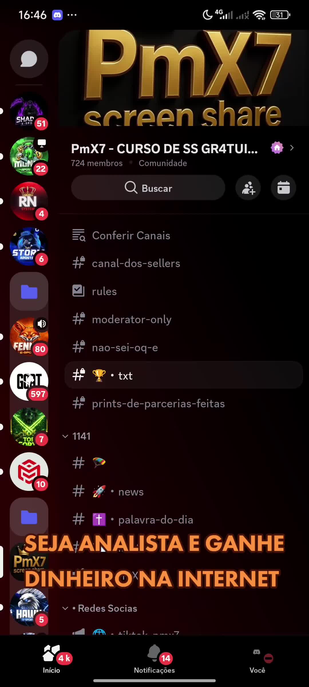 @Seja Analista Gratuitamente