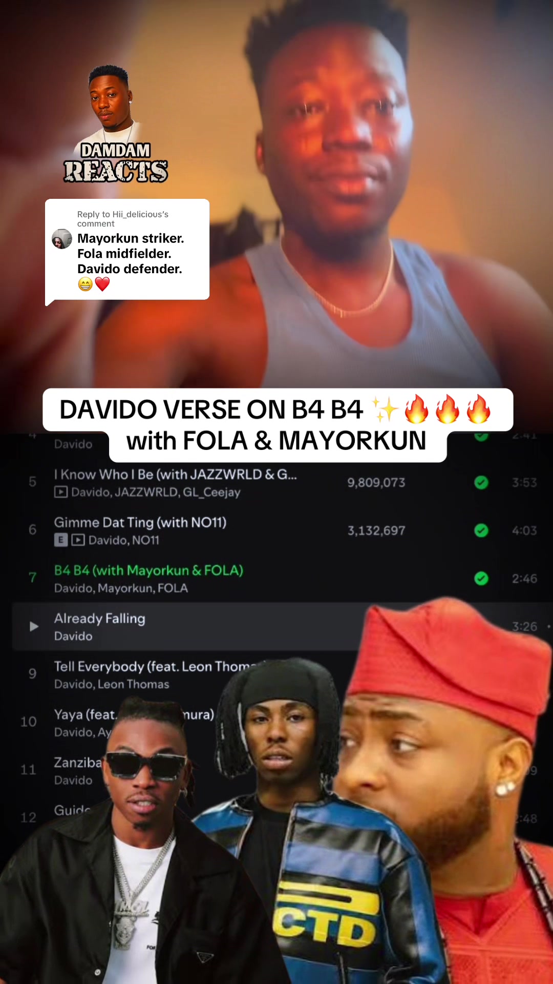 @DamDam Reacts