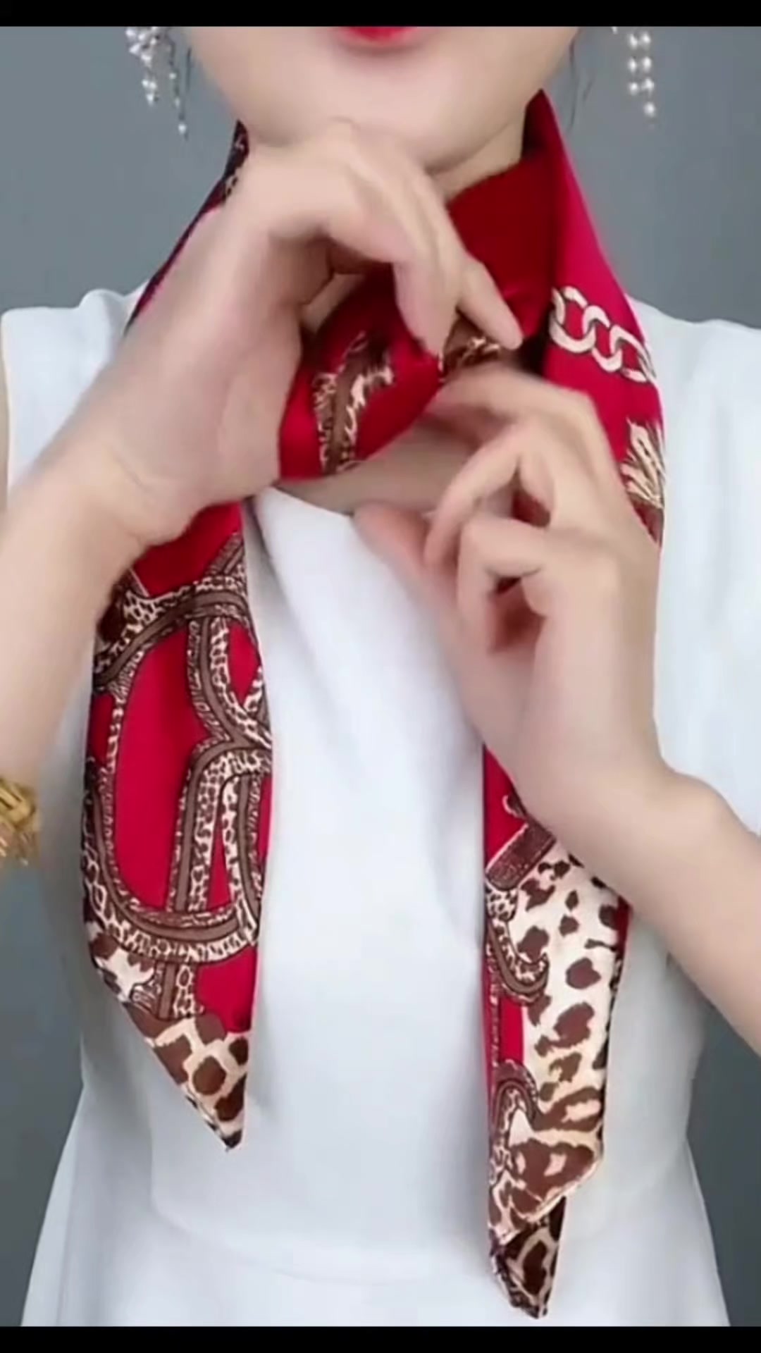@Silk Scarf