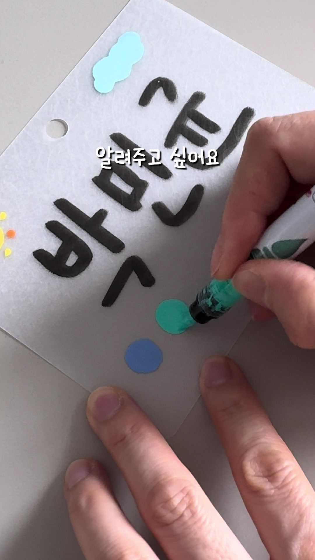 @이느낌 작가ㅣ이느낌 꽃과캘리