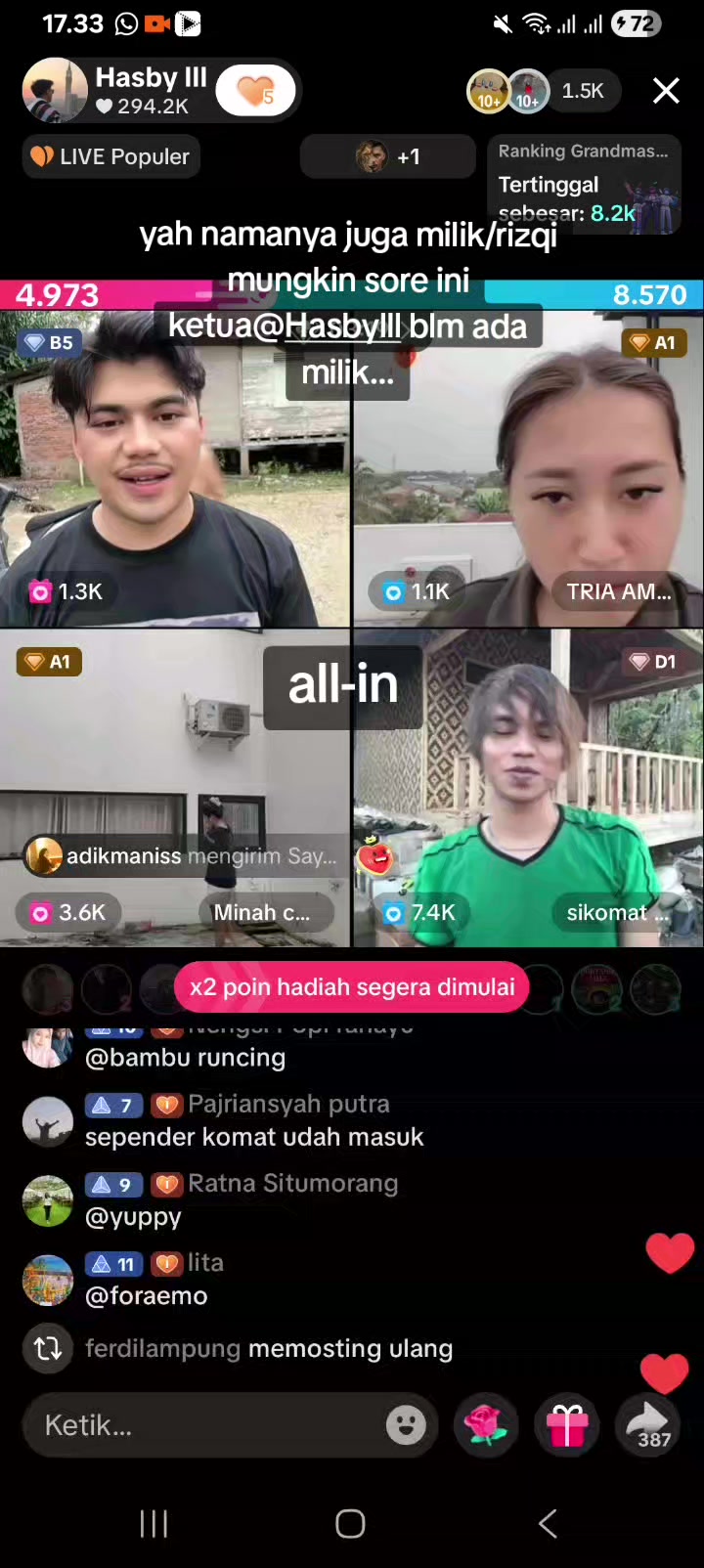 @tim recod hasbi