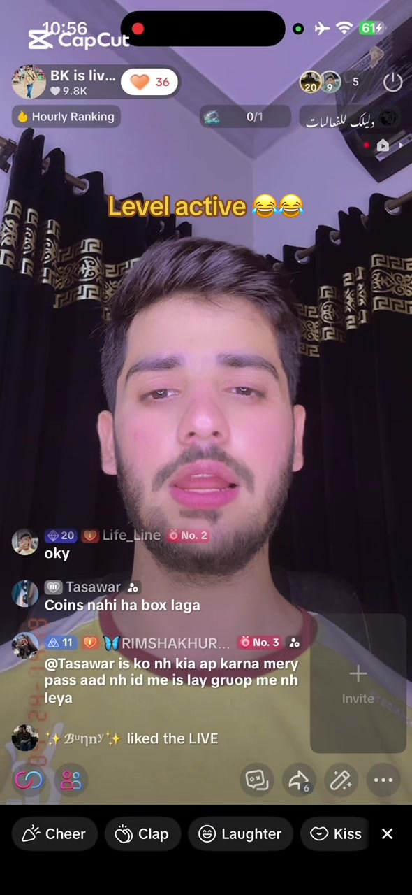 @BK is live ❣️