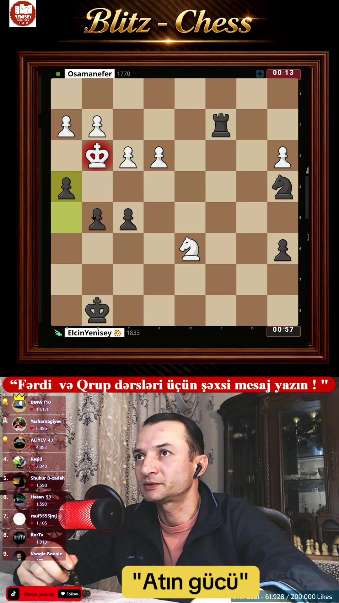 @𝐸𝓁𝒸𝒾𝓃 𝒴𝑒𝓃𝒾𝓈𝑒𝓎 ✅♟️