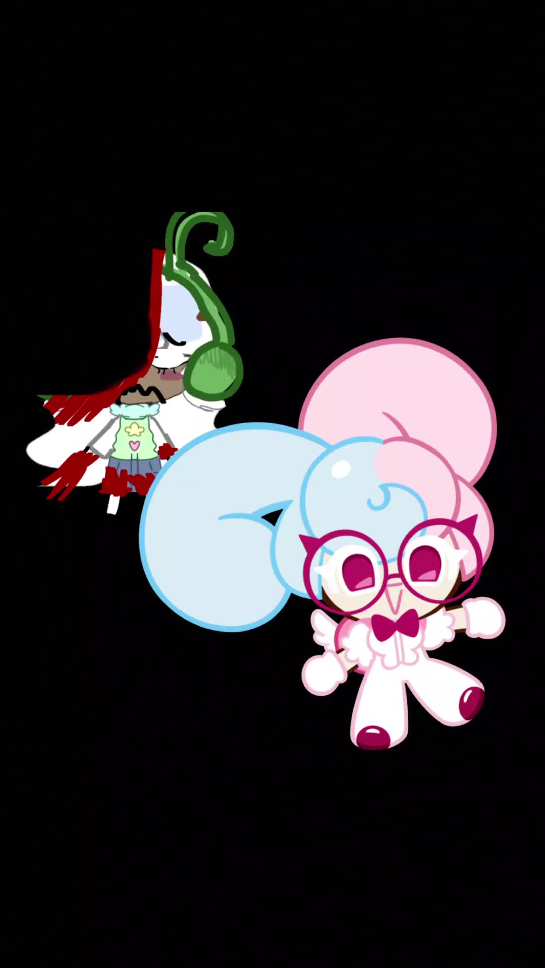 @Marshmallow bunny cookie🩷🩵!