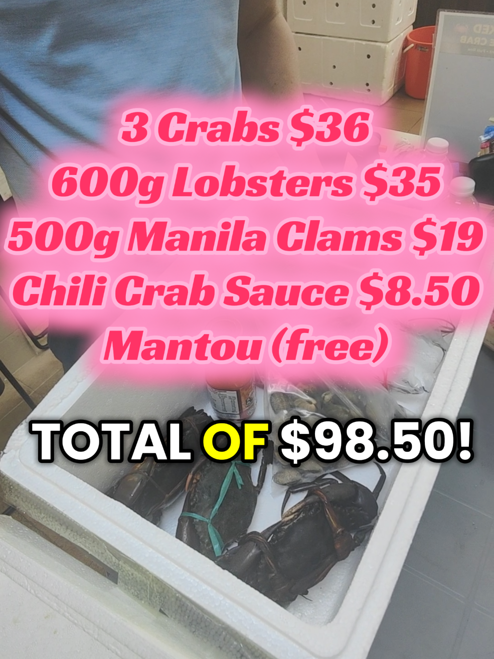 @Live Seafood Supply @ Crabtalk