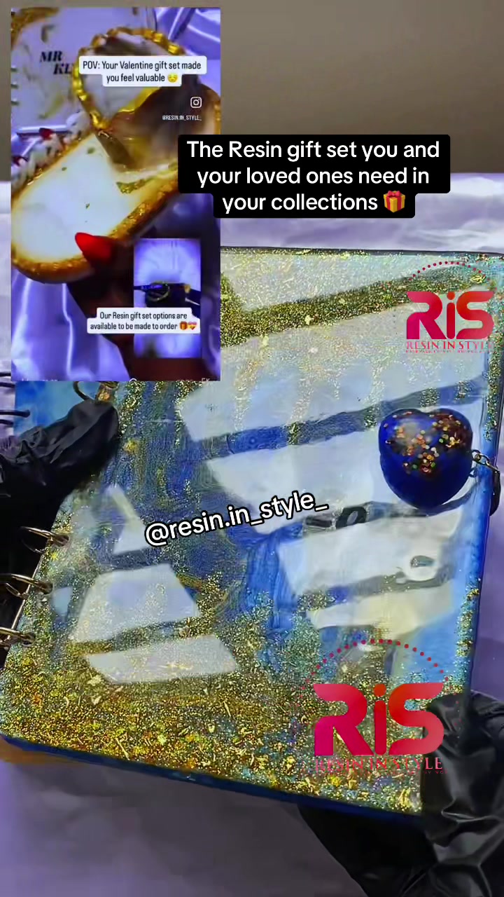 @Resin art in style 🛍️🎁