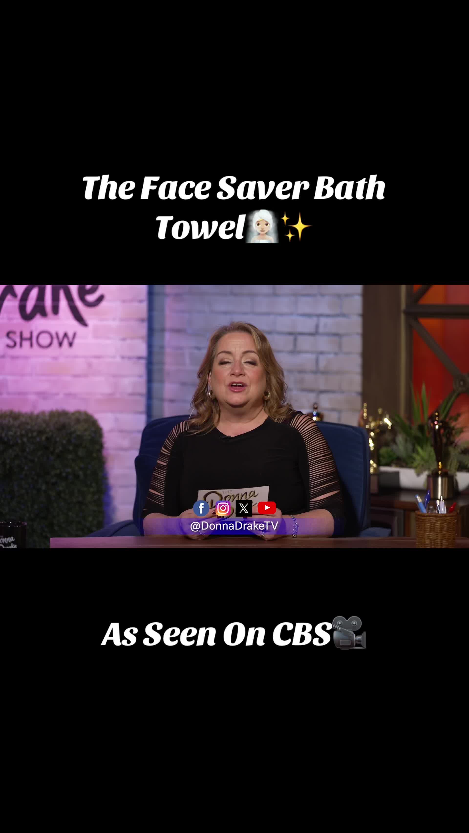 @The Face Saver Bath Towel