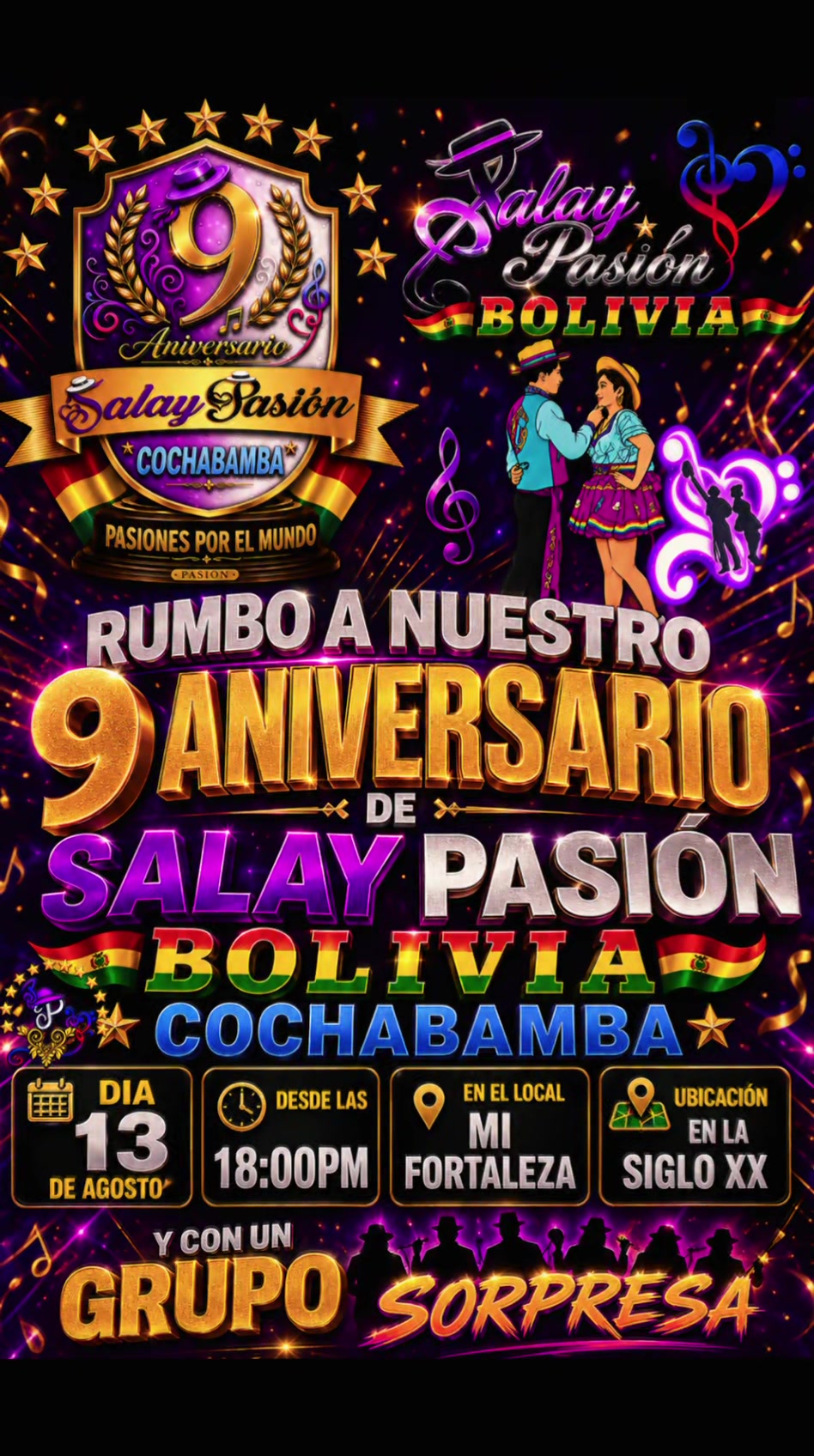 @SALAY PASI&Oacute;N BOLIVIA