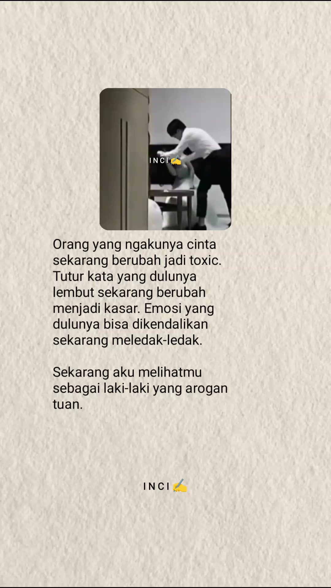 @I N C I ✍️