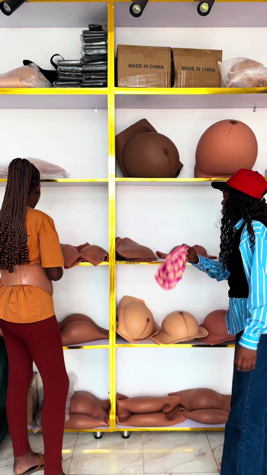 @Pregnant Nalwoga silicone wear