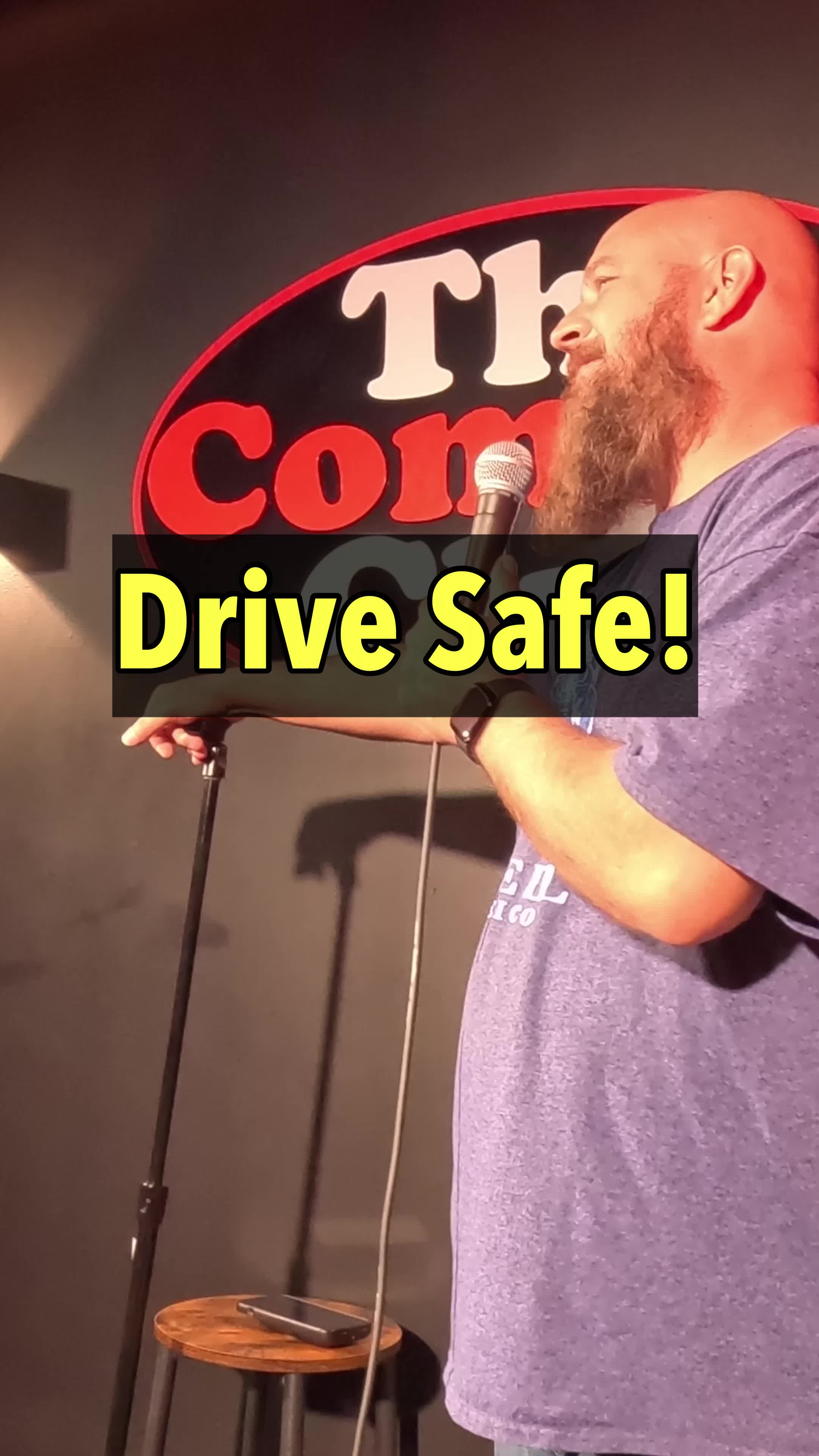 @Comedian Mike Baldwin
