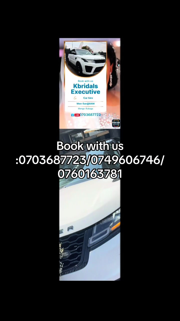 @Kbridals&executive car hire