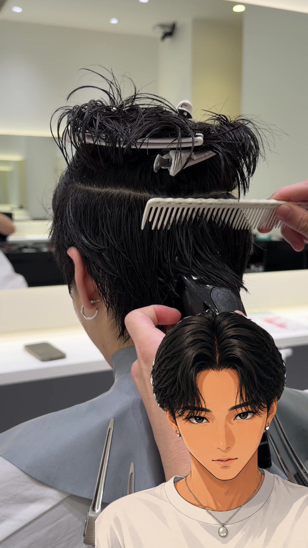 @大阪梅田メンズパーマ翔吾