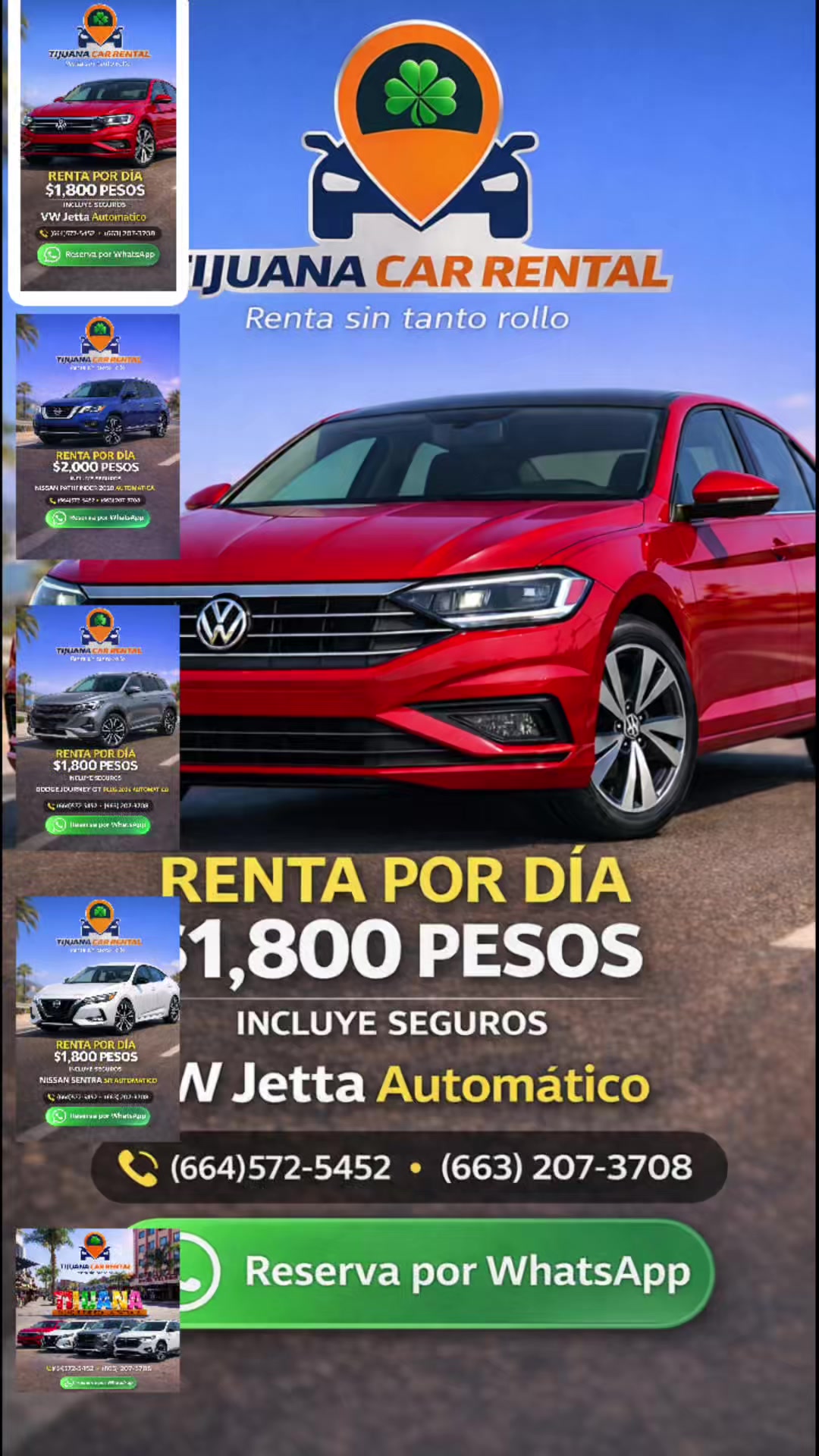 @TijuanaCarRental ๐๐ค๐