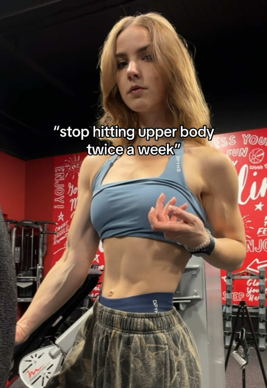 @Jenna at the Jym