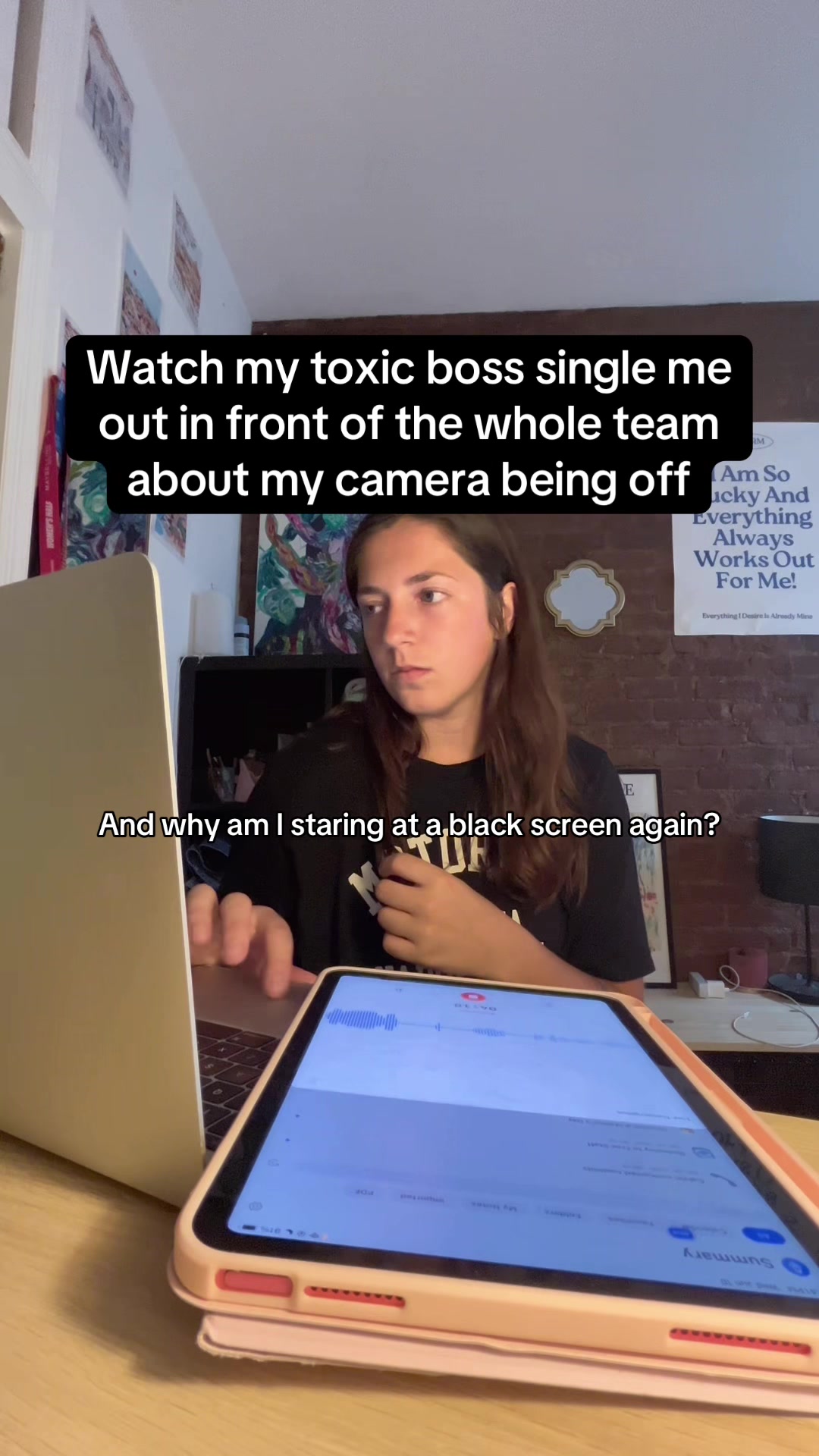 @burnout lazy girl