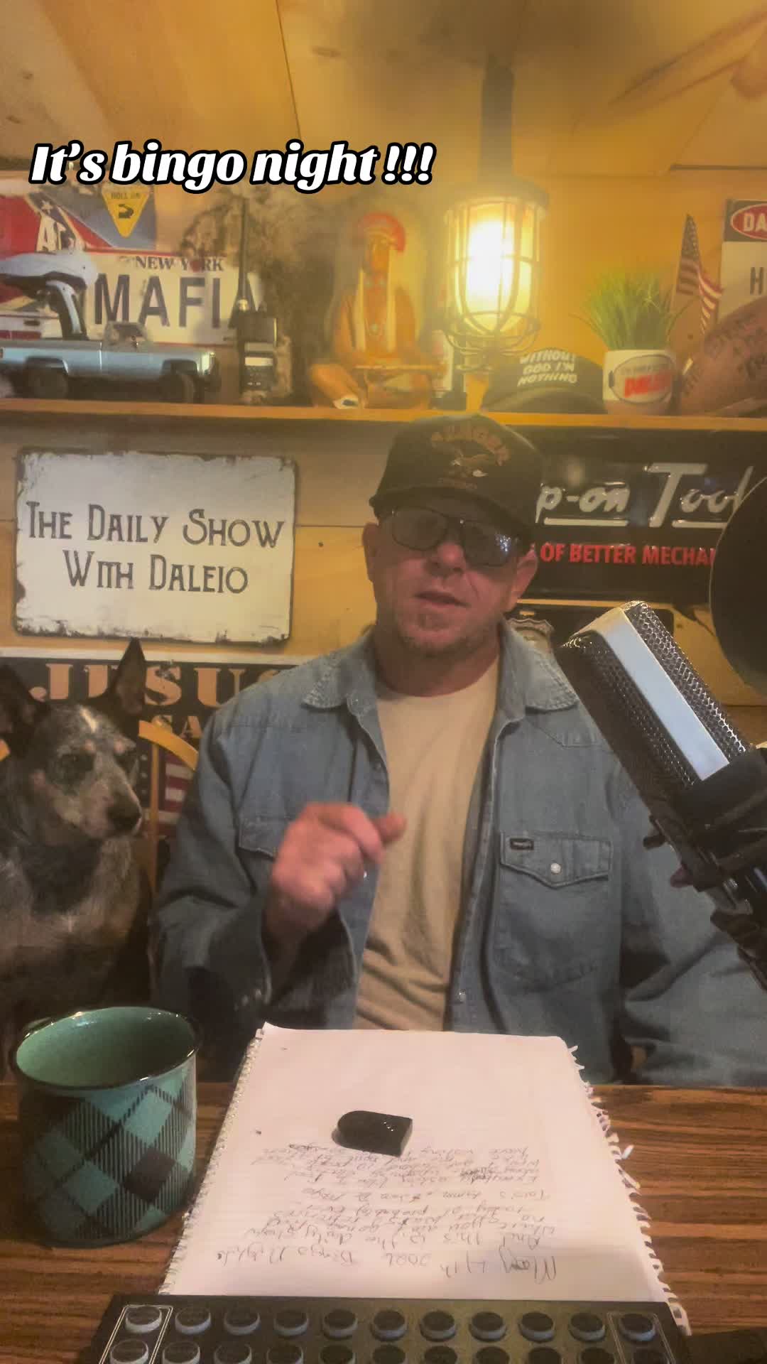 @The daily show with Daleio