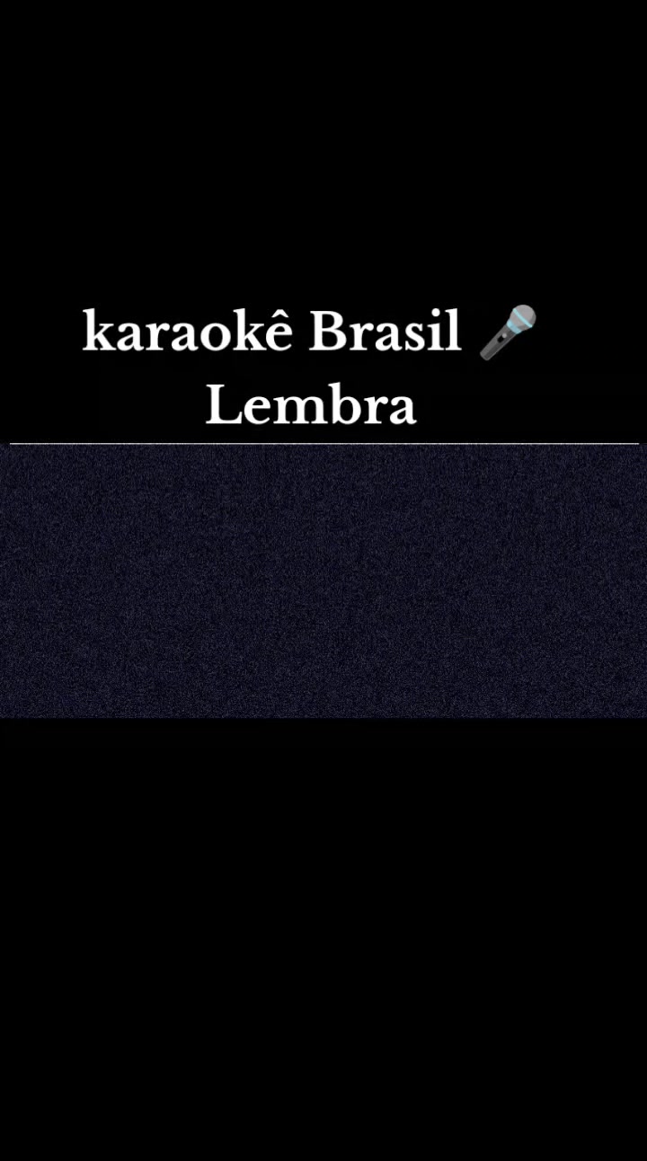 @Karaok&ecirc;_Brasil 🎤