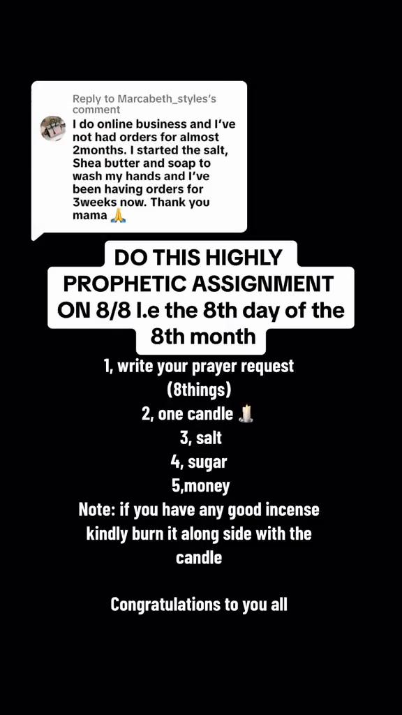 @Prophetess Favour Official