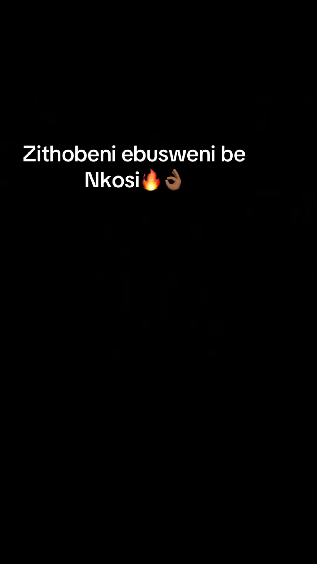 @Nokwe Gcinie Mathenj