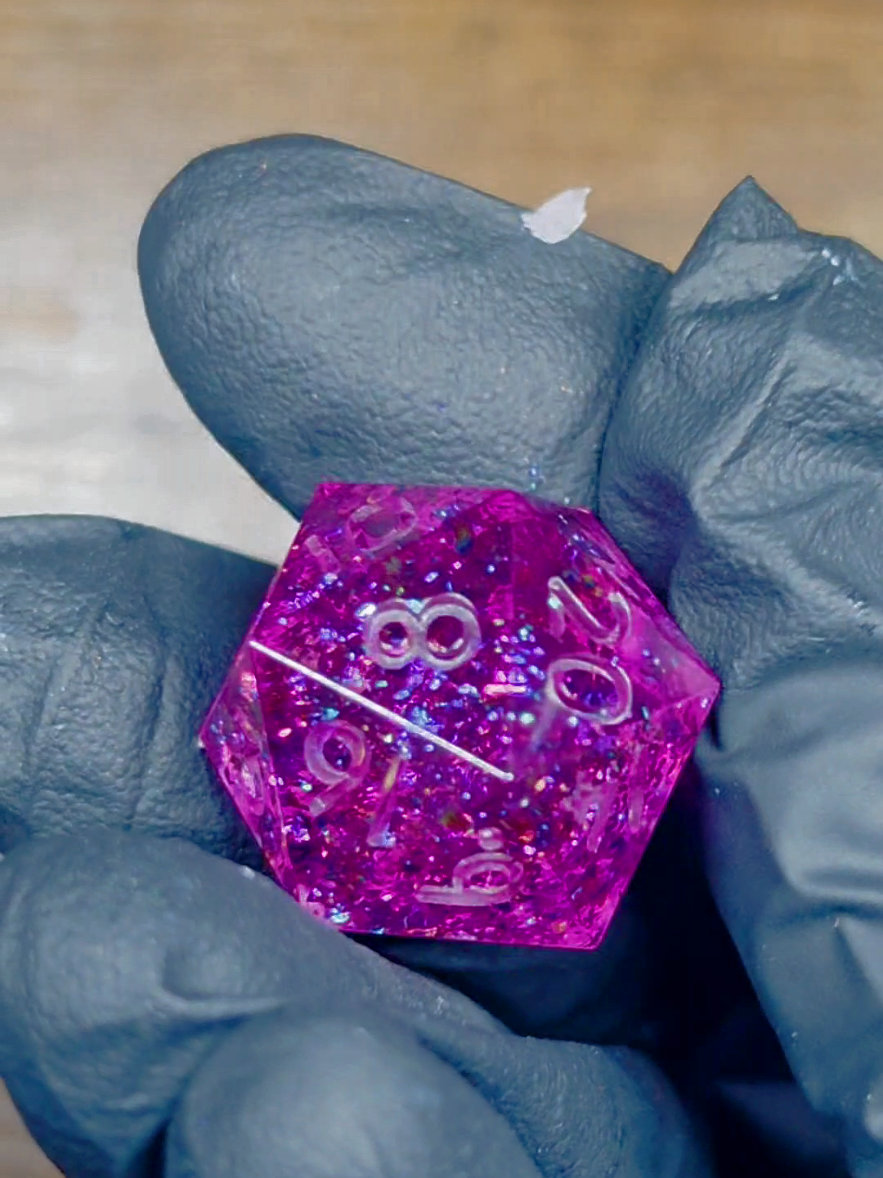 @KJ - Garnet Serpent Dice
