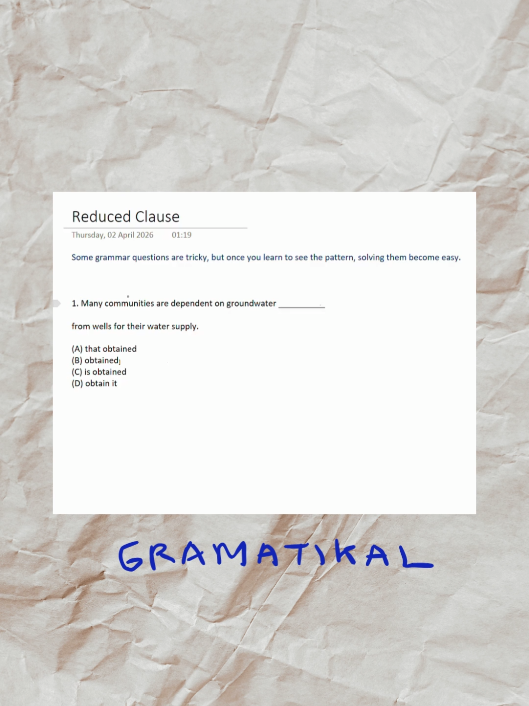 @GRAMATIKAL