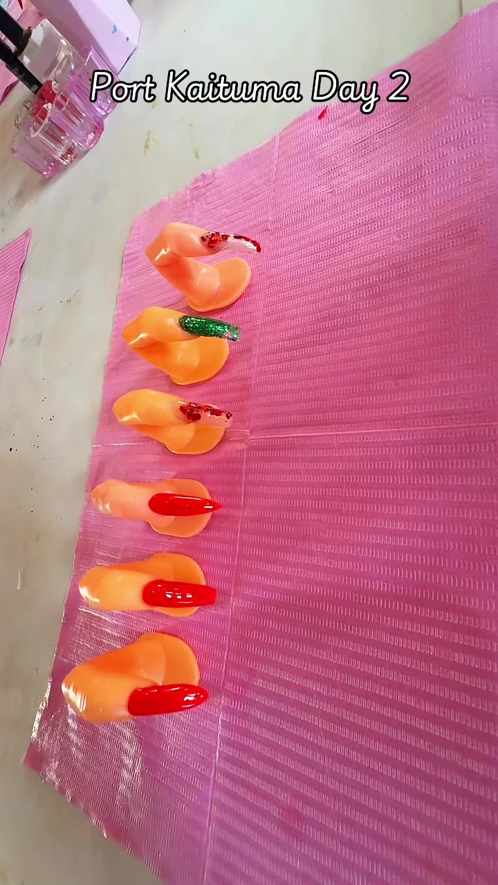 @Barbie Gel Nails