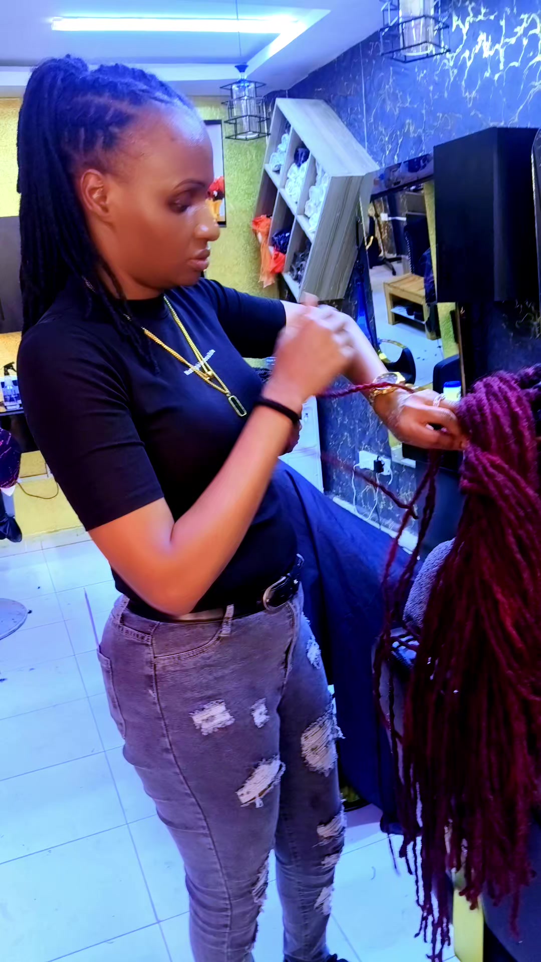 @The Shave Gilgil locs salon