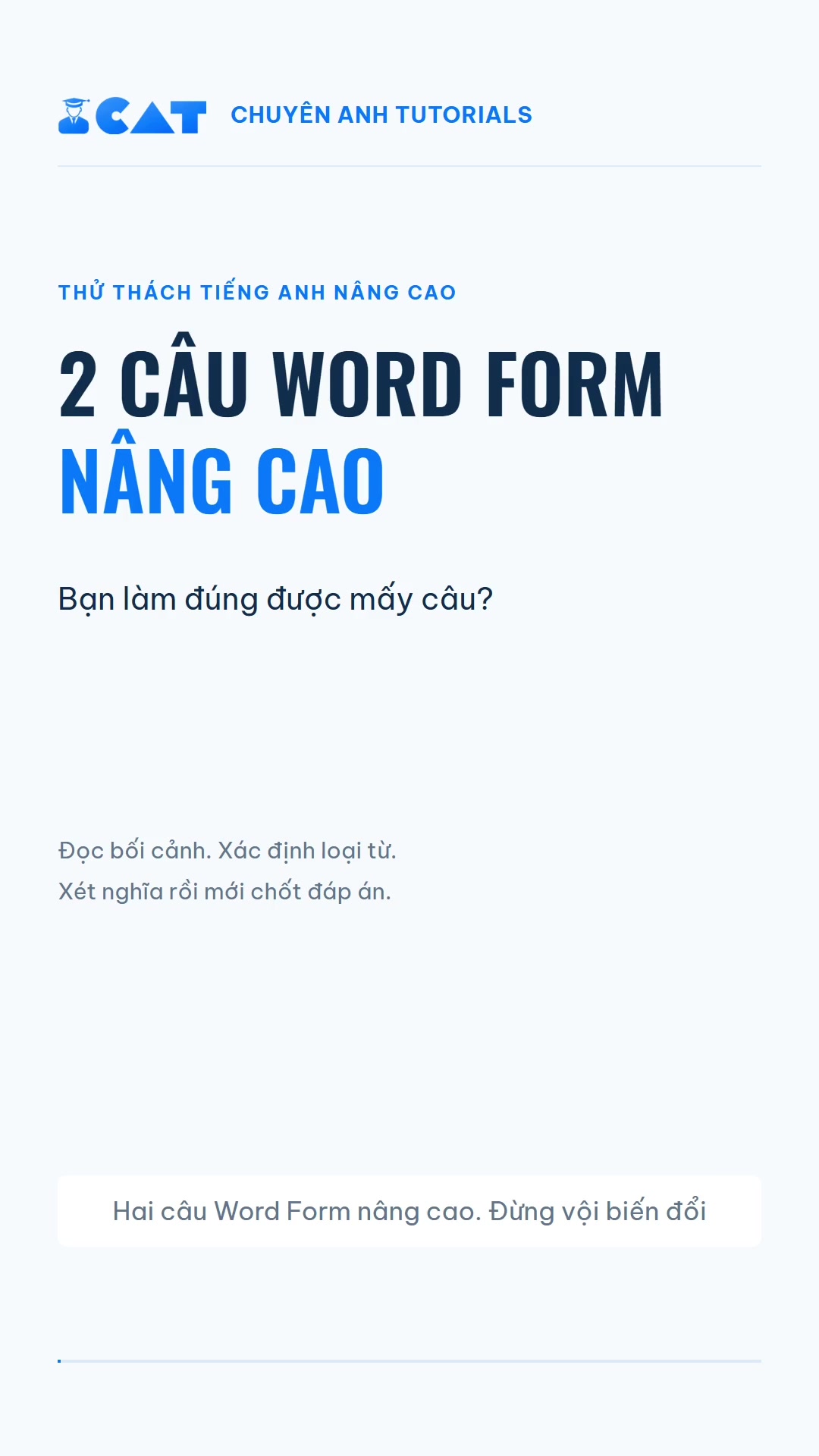 @Chuyên Anh Tutorials