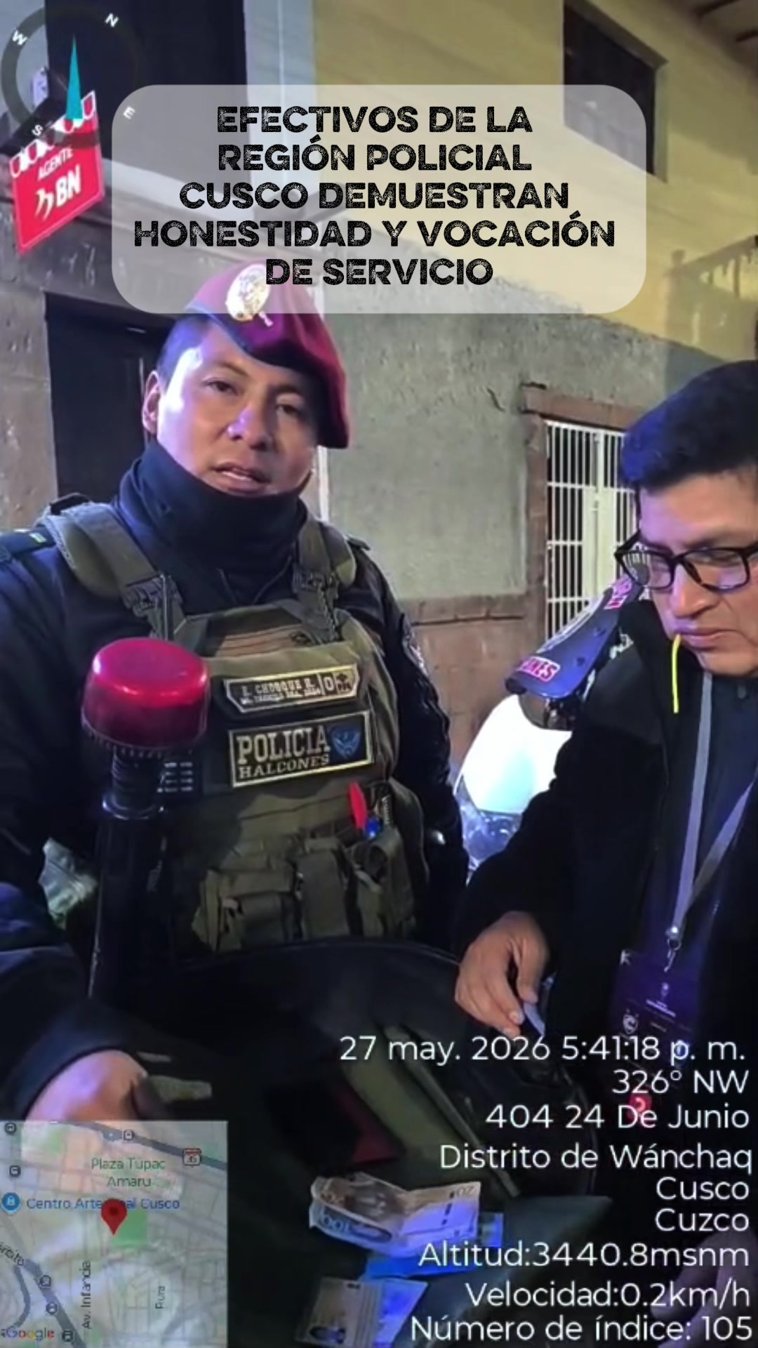 @Policía WAYKI