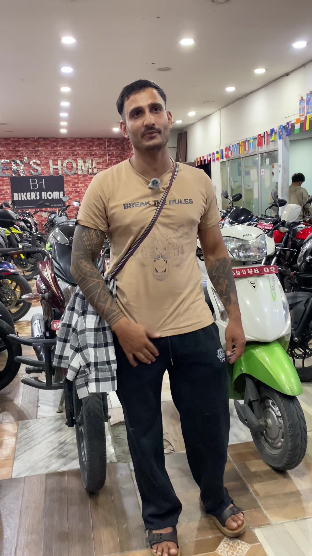 @Bikers home