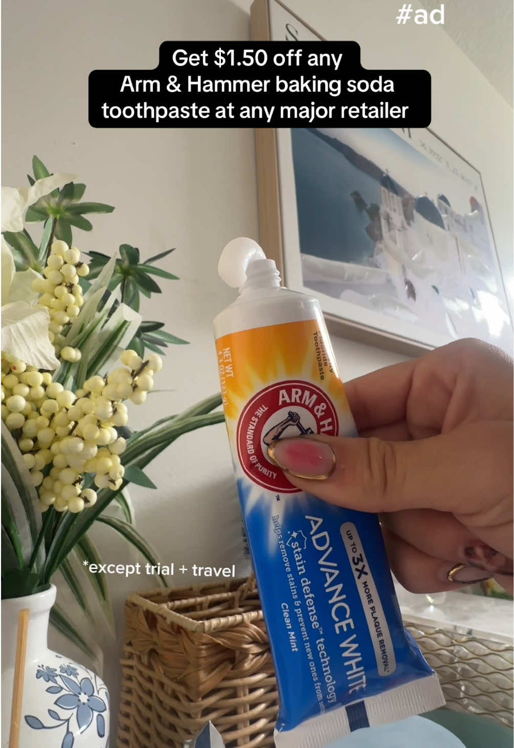 @ARM & HAMMER&trade; Toothpaste