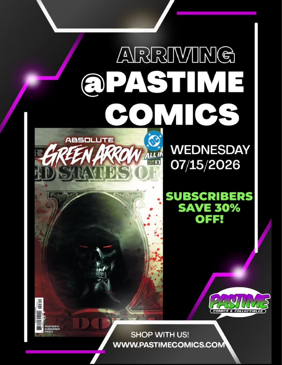 @PastimeComicsandcards