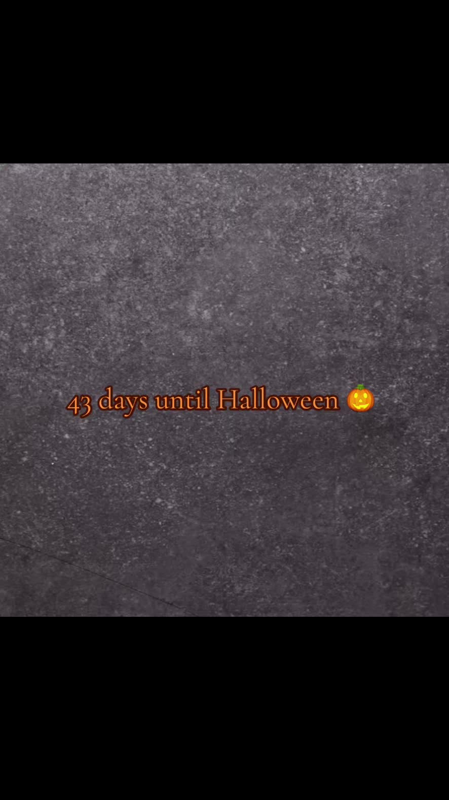 @Halloween count down
