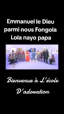 @&Eacute;COLE D'ADORATION 🙏🙏