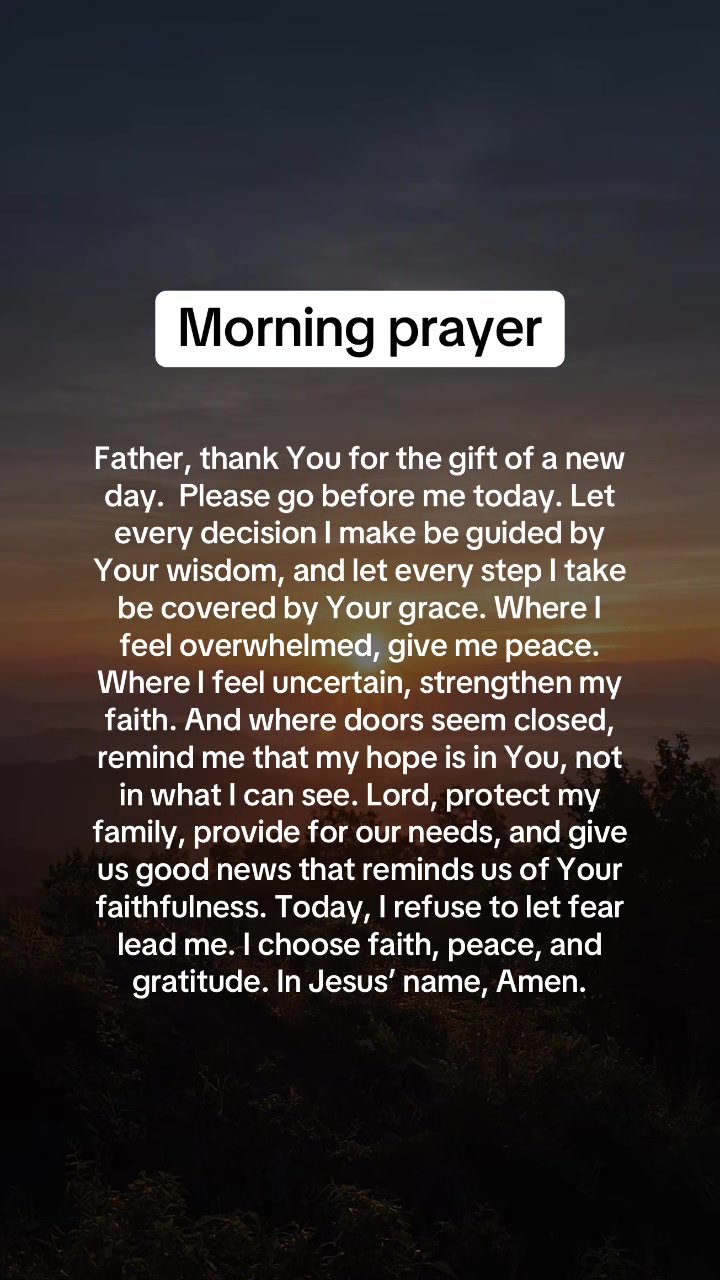 @Daily Faith Script