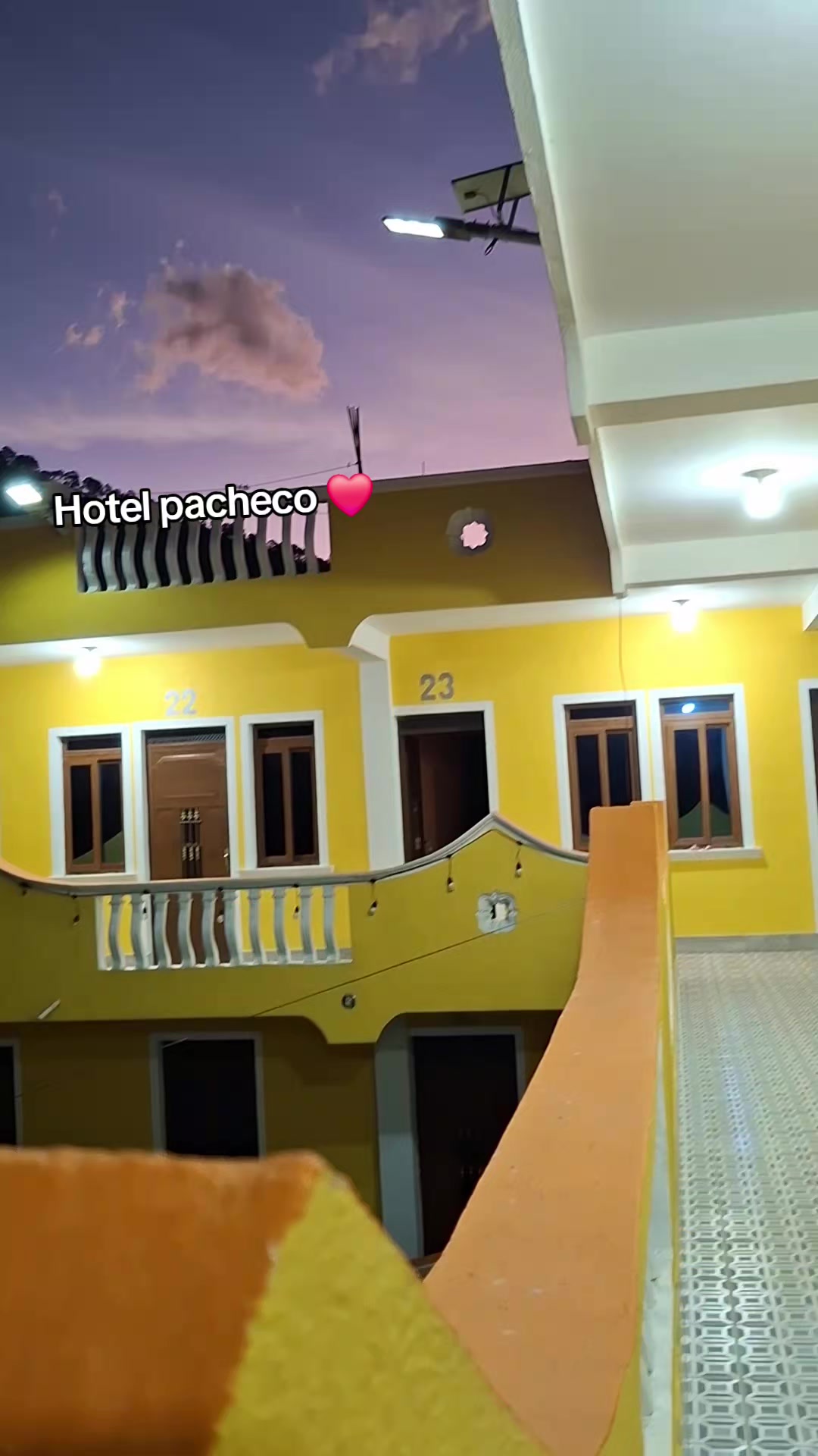 @Hotel pacheco