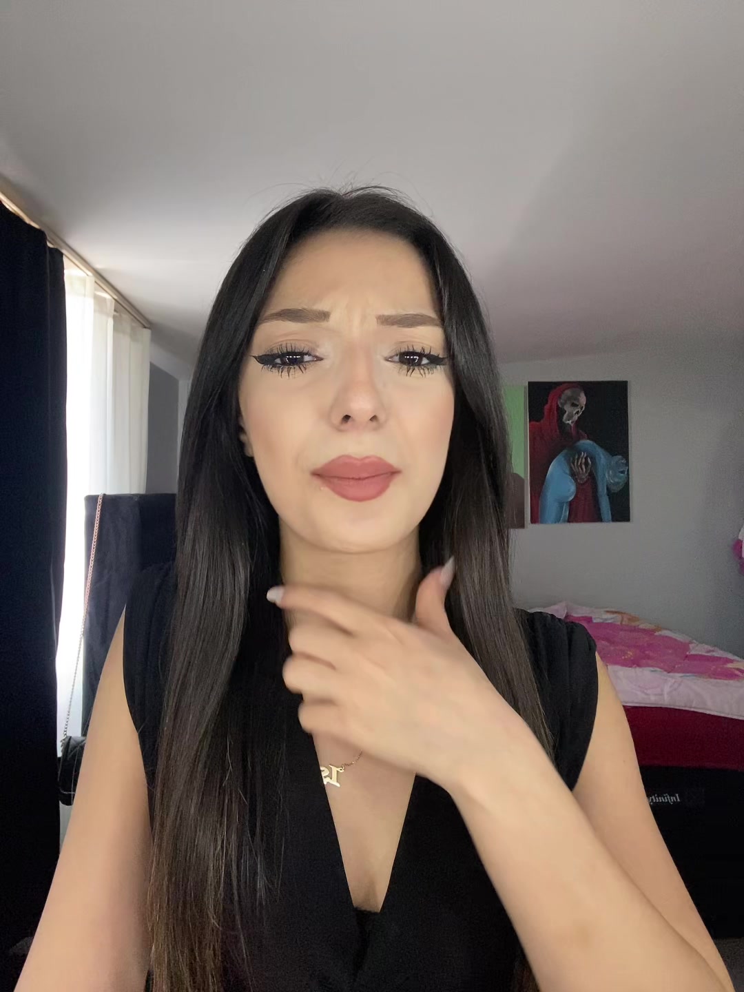 @:)