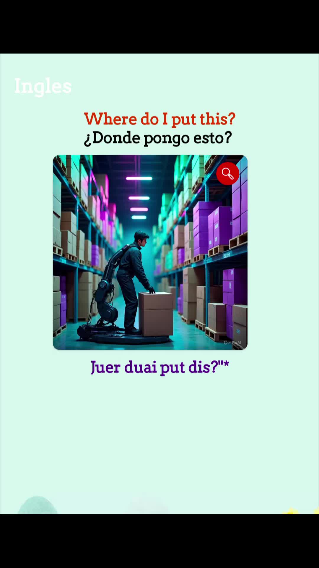 @Ingles con tarjetas