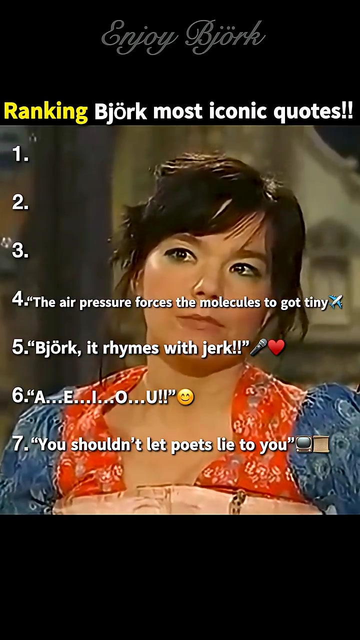 @Enjoy Bj&ouml;rk