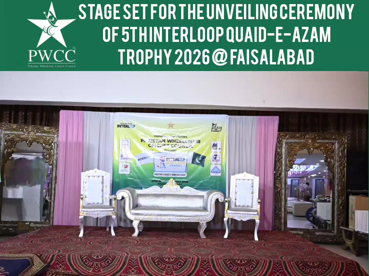 @Pakistan Wheelchair Cricket